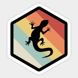 The Vintage lizard Sticker